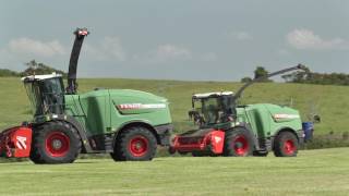 GRASSMEN TV   Bartlett Contractors Ltd  Fendt Katana 85 Part 2 [upl. by Clover215]