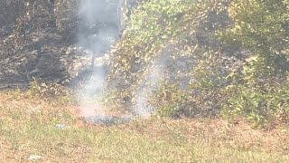 Forest fires in Craven and Carteret Counties lead to evacuations [upl. by Drofhsa]