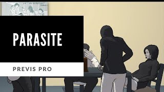 Previs Pro  Parasite Storyboard  Workflow Example [upl. by Yeslrahc]