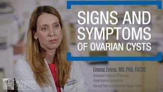 Signs and Symptoms of Ovarian Cysts [upl. by Fabria870]