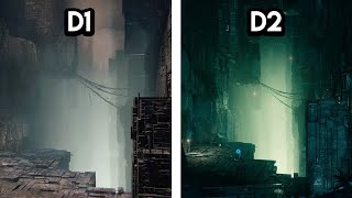 Vault Of Glass Graphics Comparison D1 Vs D2 [upl. by Daph579]