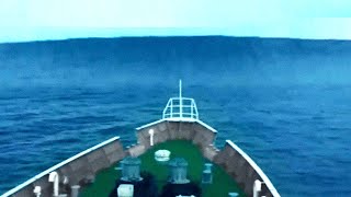 Monster Tsunami Waves Caught On Camera [upl. by Yekcim856]