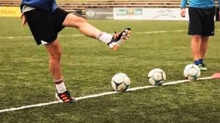 How to Do Kicking Drills  Soccer Lessons [upl. by Nurav]