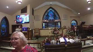 Pikeville United Methodist Church Christmas Eve Candlelight Service December 24 2023 [upl. by Ecnadnac]