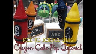 Crayon Cake Pop Tutorial [upl. by Eveiveneg]