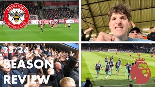 Brentford FC 2324 Season Review  Goals Celebrations amp Chants [upl. by Aznola965]