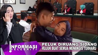 Peluk Saling Memaafkan Ria Ricis amp Teuku Ryan Di Sidang Mediasi Keduanya Rujuk [upl. by Pontius]