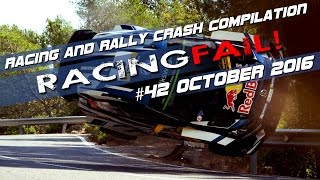 Racing and Rally Crash Compilation Week 42 October 2016 [upl. by Perdita]