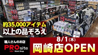 PROsite岡崎店 81オープン [upl. by Hekker755]