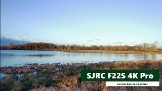 SJRC F22S 4K Pro  Un soir dans la Dombes [upl. by Chemesh]