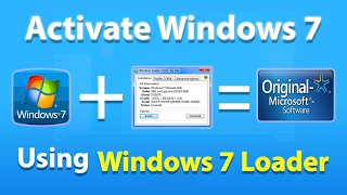 Windows 7 loader  How to activate Windows 7 permanently [upl. by Sarene]