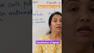 Signals and systems in telugu  Classification of Signals  JNTUHSS JNTUKSS JNTUGVSS JNTUASS [upl. by Eanar]