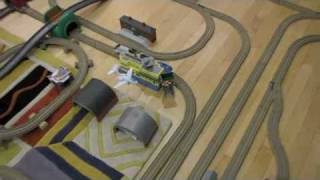 Thomas and Friends Trackmaster Village Mikeys Island of Sodor [upl. by Euqirrne]