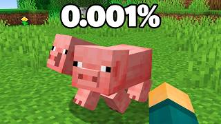 Encontrei Mobs mais RAROS do Minecraft [upl. by Neit]