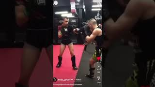 Marka Bojkovic vs Ognjen Micovic mma sparring markobojkovic [upl. by Leirbma630]