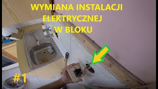 WYMIANA INSTALACJI ELEKTRYCZNEJ W MIESZKANIU 1  Wprowadzenieustalenia [upl. by Assenev]