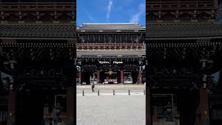 🇯🇵Kyoto Japan Higashi Honganji Temple located near Kyoto Station japanesetemple japantravel [upl. by Darryl]