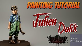 Painting Investigator Julien DulikCthulhu Death May DieFear of the Unknown  Painting Guide E05 [upl. by Liris682]