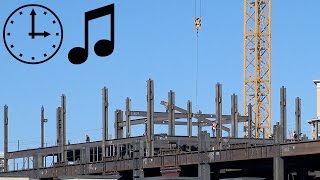 Ironworkers timelapse compilationmusical from Ⓗ Weeks 70 thru 74 [upl. by Anoed]