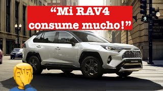 Mi RAV4 consume mucho cargado y a 160kmh [upl. by Nairb]