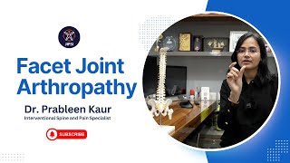 Dr Prableen Kaur on Back Pain 2nd common cause facet joint arthropathy [upl. by Andra924]