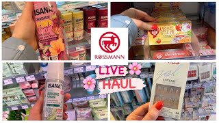 Rossmann LIVE HAUL 😍  März 2021  alinaBerry [upl. by Marilla]