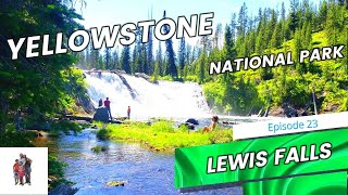 Yellowstone National Park Lewis Falls Episode 23 [upl. by Aikemal754]