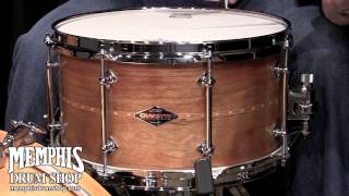 Craviotto 13 x 7 Custom Shop Cherry Snare Drum w Cherry Inlay  4545 [upl. by Notgnirrab]