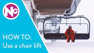 How To Get On and Off a Chair Lift in 5 Steps  Learn to Ski [upl. by Koenraad]