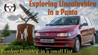 Exploring Bomber Country  Lincolnshire airfields in a small Fiat [upl. by Negeam]