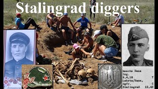 The Stalingrad Digging Camp  Recovery and identification of German and Soviet World War II dead [upl. by Meeharb]