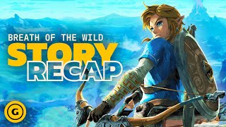 Zelda Breath of the Wild Full Story Recap [upl. by Tedie]