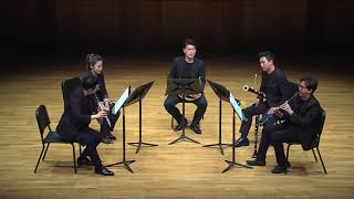 Artsylvia Chamber Music Series 2018Ibert Trois Pièces BrèvesBräser Woodwind Quintet [upl. by Drageruaeb]