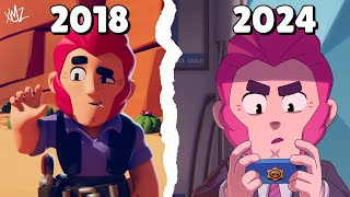 BRAWL STARS 2018  2024 Animazioni e Brawler 👀 Brawl Talk [upl. by Ephrayim]