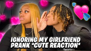 IGNORING MY GIRLFRIEND FOR 24 HOURS CUTE REACTION 😘 [upl. by Helfant6]