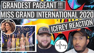 MISS GRAND INTERNATIONAL 2020  SAMANTHA BERNARDO FULL PERFORMANCE 🇵🇭 │ ICFREY REACTS │ [upl. by Analart900]