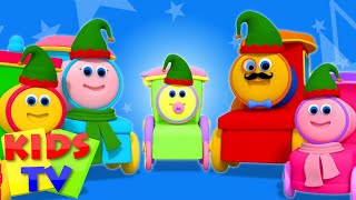 Finger Family  Bob The Train  Video And Song For Babies  Kindergarten Nursery Rhymes by Kids Tv [upl. by Aicirtel]