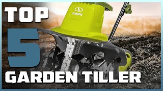 Top 5 Best Garden Tillers in 2024  The Ultimate Countdown Reviews amp Best Picks [upl. by Asilanna773]