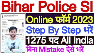 Bihar Police SI Form Fill Up 2023  BPSSC SI Online Form 2023 Kaise BhareBihar SI Form Fill Up 2023 [upl. by Pazice66]