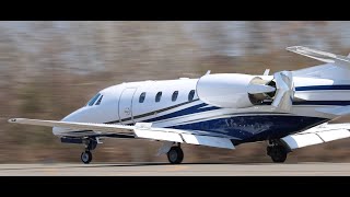 FAST Citation XLS Landing  Robertson Airport [upl. by Tillman190]