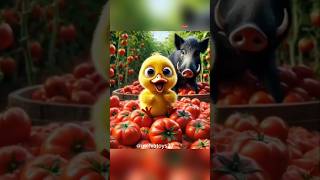 Cute cartoon duck aikartun bebek ai bersedih animation funny subscribe fyp shorts trending [upl. by Schultz827]