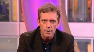 Hugh Laurie BBC The One Show 2013 [upl. by Odrarebe]