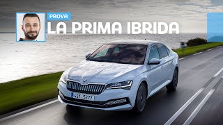 Skoda Superb iV  Come va la prima ibrida alla Spina [upl. by Edrock]