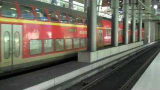 Express Train at Potsdamer Platz Station Berlin [upl. by Bonaparte136]