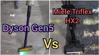 Dyson Gen5 Detect vs Miele Triflex HX2  Not Even Close [upl. by Isawk290]