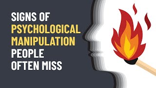 14 Signs of Psychological Manipulation Most People Miss [upl. by Euginom153]