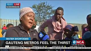 Gauteng metros feel the thirst [upl. by Nosittam]