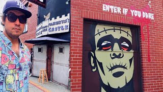 Salem’s Frankenstein’s Castle Haunted House Attraction Full Walkthrough amp The Salem Witch Museum [upl. by Medin]