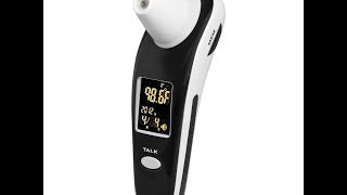 DigiScan Ear and Forehead Function Thermometer [upl. by Aseretairam]