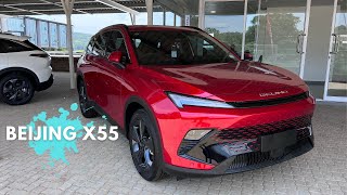 2022 BAIC Beijing X55 review  Power Rivals Features and Cost of ownership [upl. by Katleen]